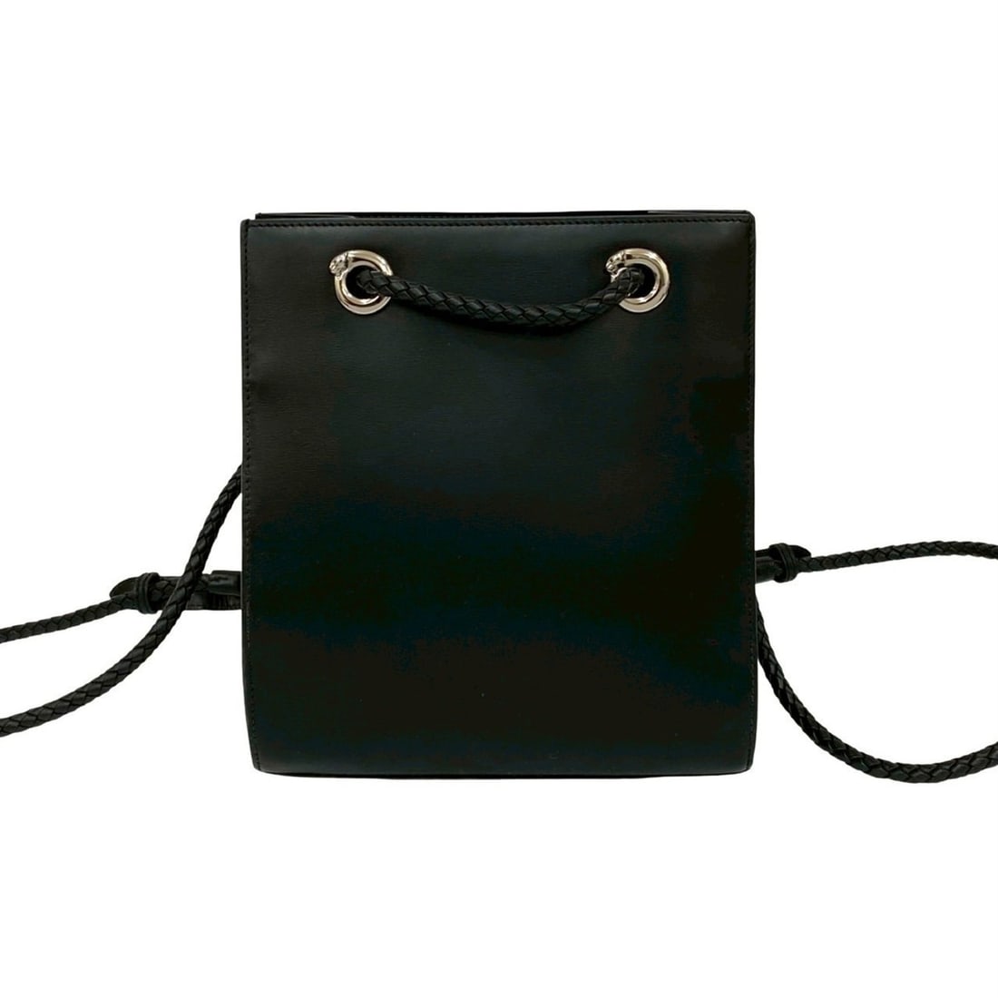 CARTIER Panther Line Calf Leather Backpack/Daypack, Black, 19749 (1 of 18)