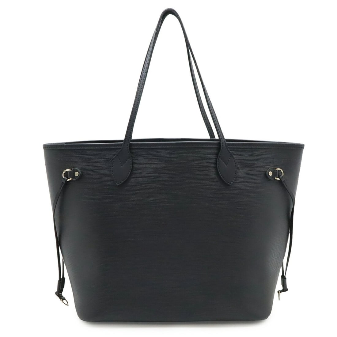 LOUIS VUITTON Epi Neverfull MM Tote Bag/Shoulder Bag in Black Leather (Noir) - Pouch Not Included (1 of 15)