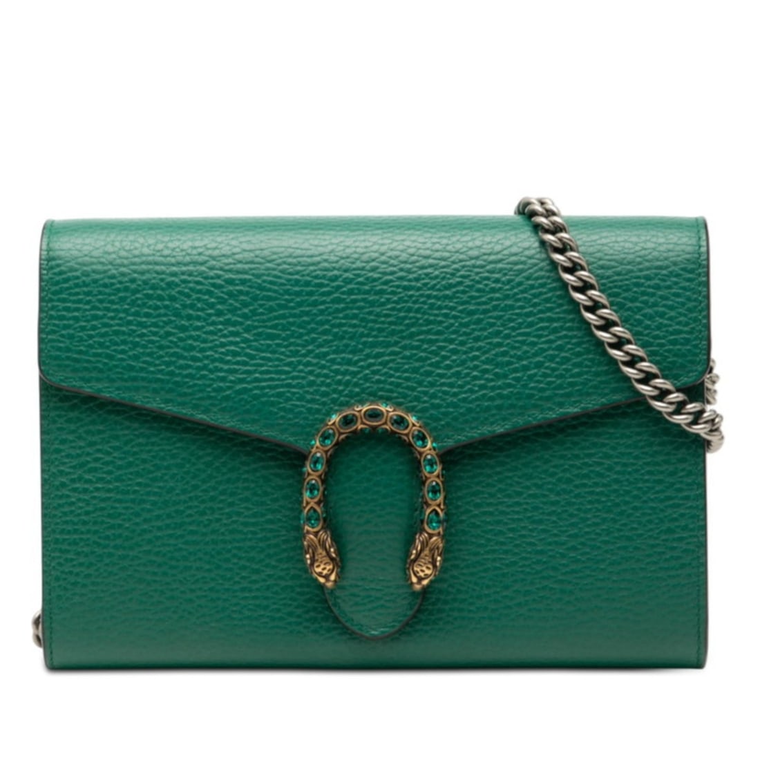 Gucci Dionysus Chain Wallet Shoulder Bag 401231 Green Leather Women's GUCCI (1 of 11)