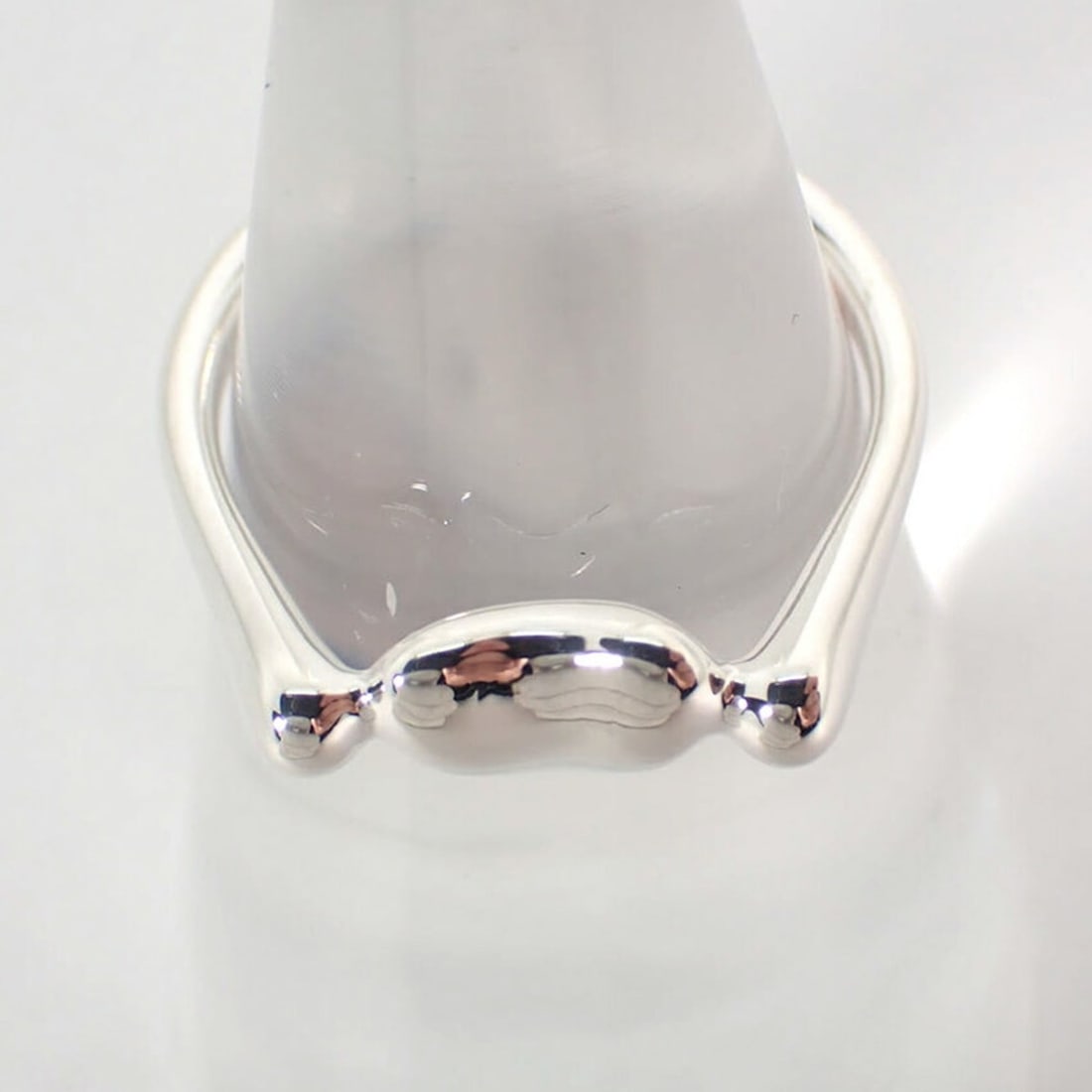 TIFFANY 925 Bean Ring, size 10 - 10