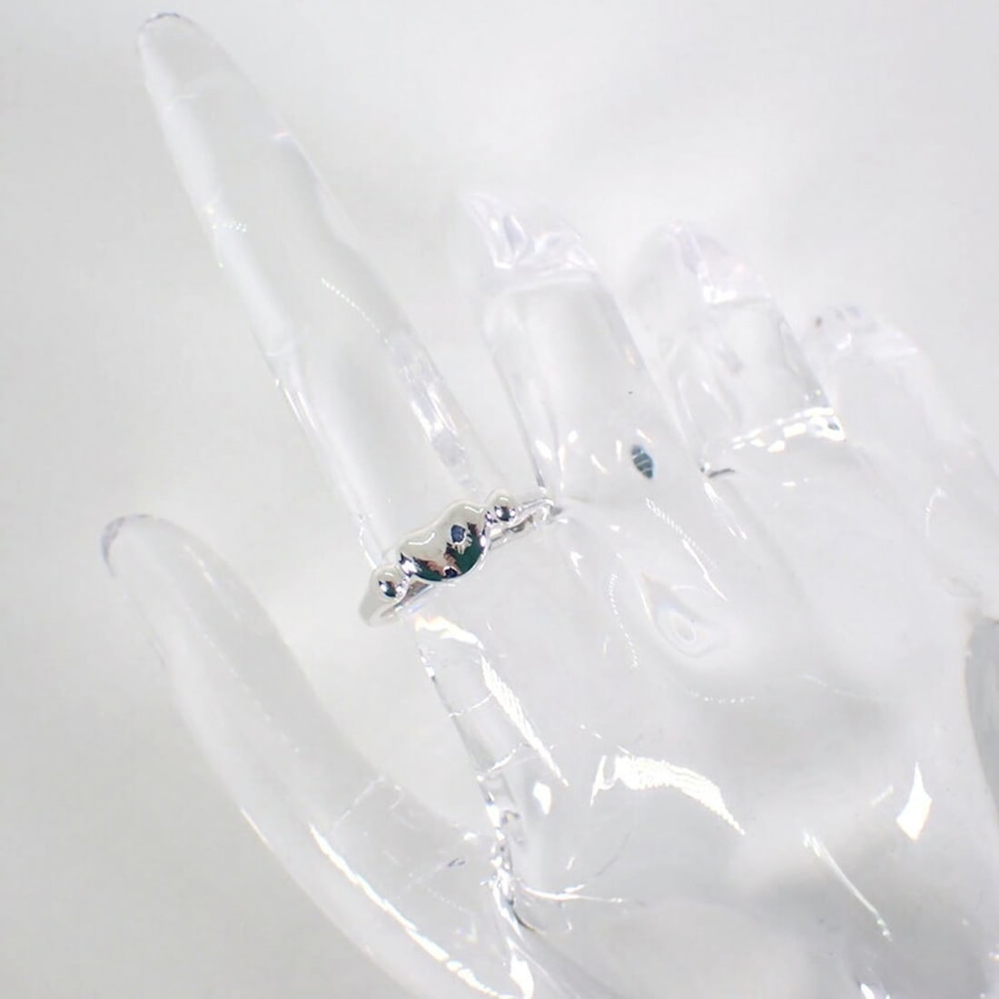 TIFFANY 925 Bean Ring, size 10 - 4