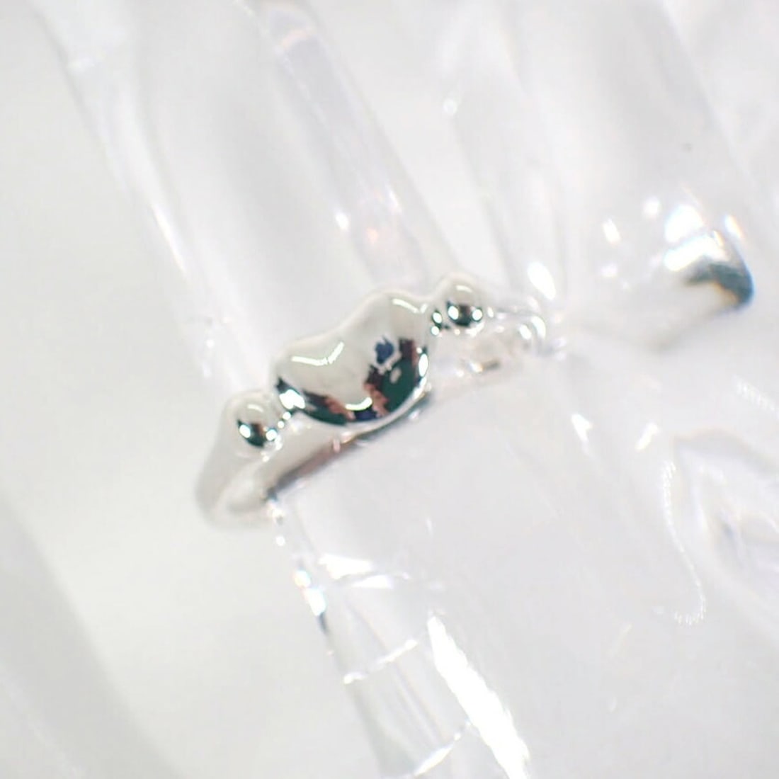 TIFFANY 925 Bean Ring, size 10 - 6