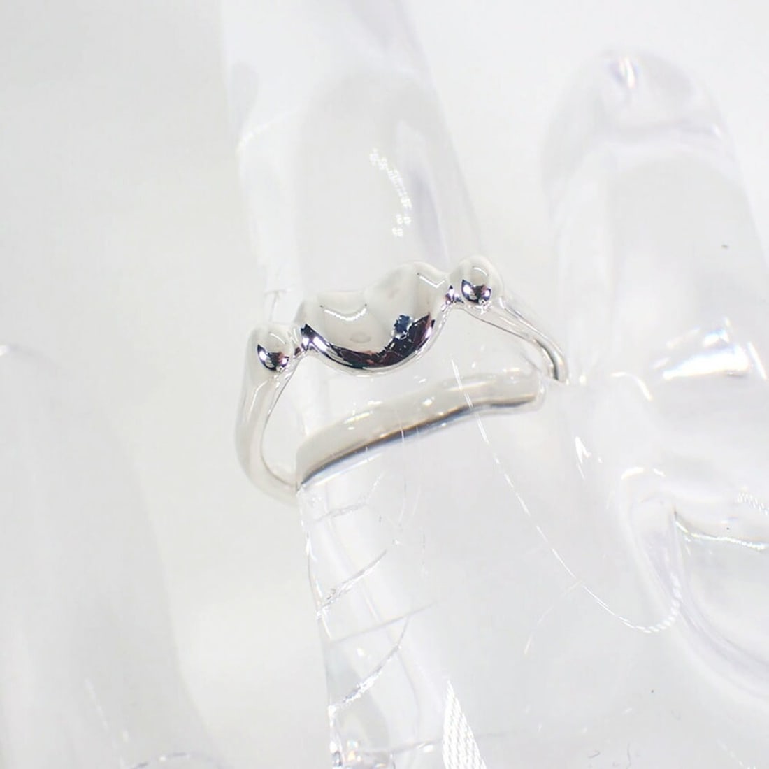 TIFFANY 925 Bean Ring, size 10 - 7