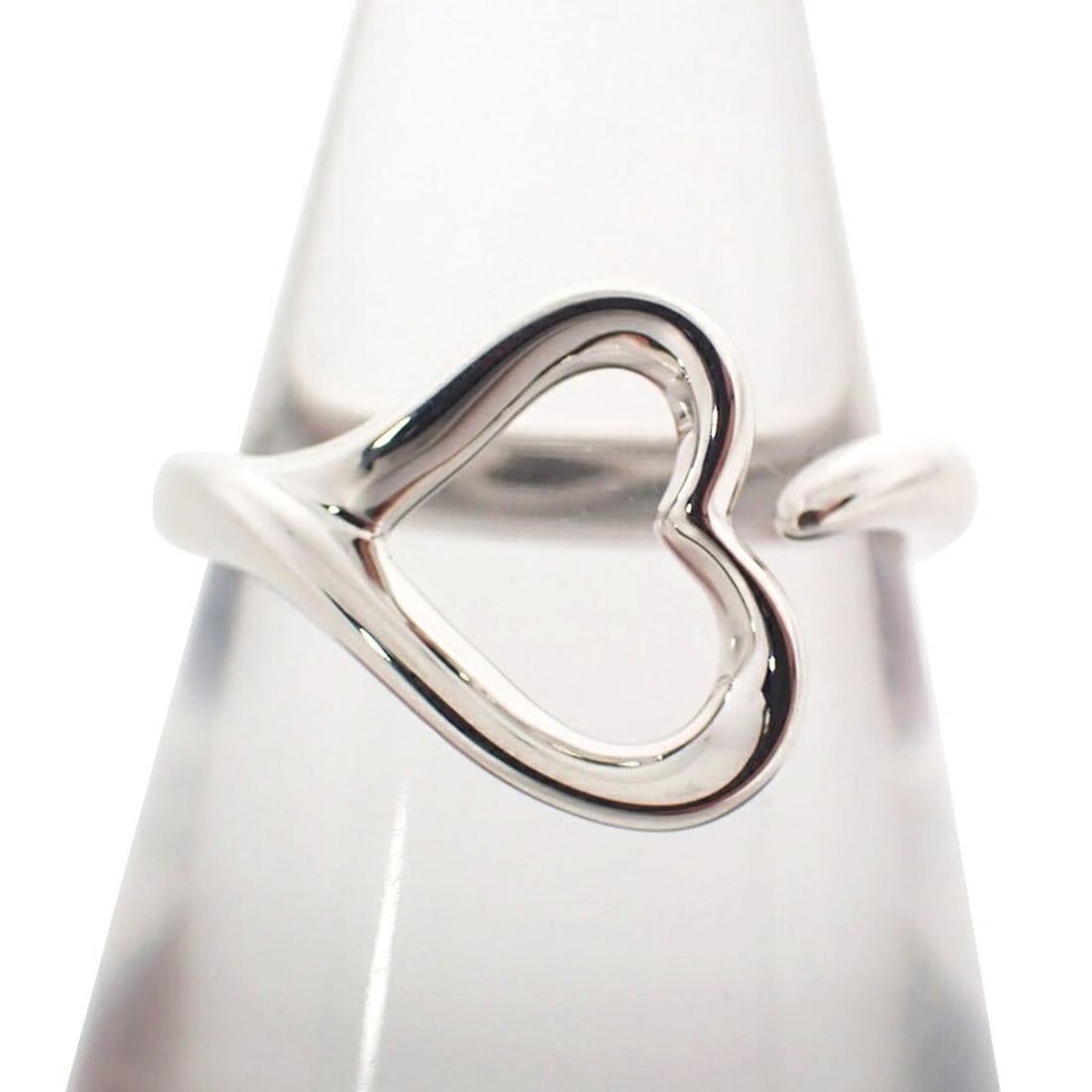 TIFFANY 925 Heart Ring, size 10 (1 of 17)