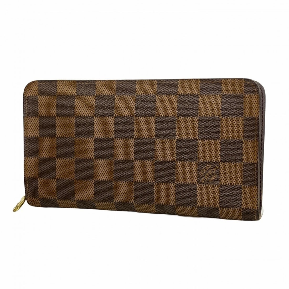 Louis Vuitton Damier Porte Monne Zip Long Wallet N61728 Ebene Women's (1 of 12)