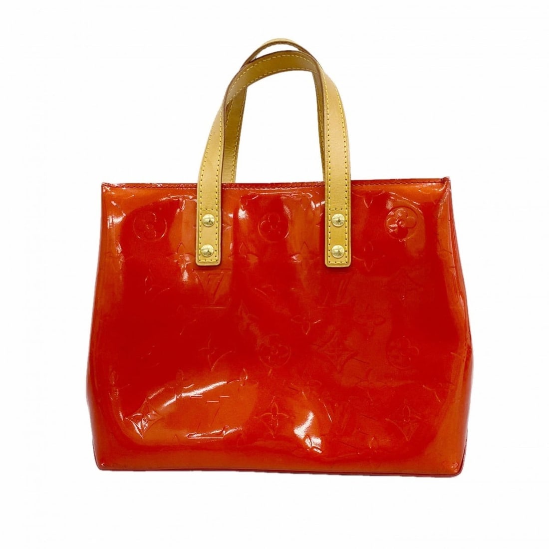 Louis Vuitton Vernis Reed PM Handbag M91088 Rouge Women's (1 of 16)