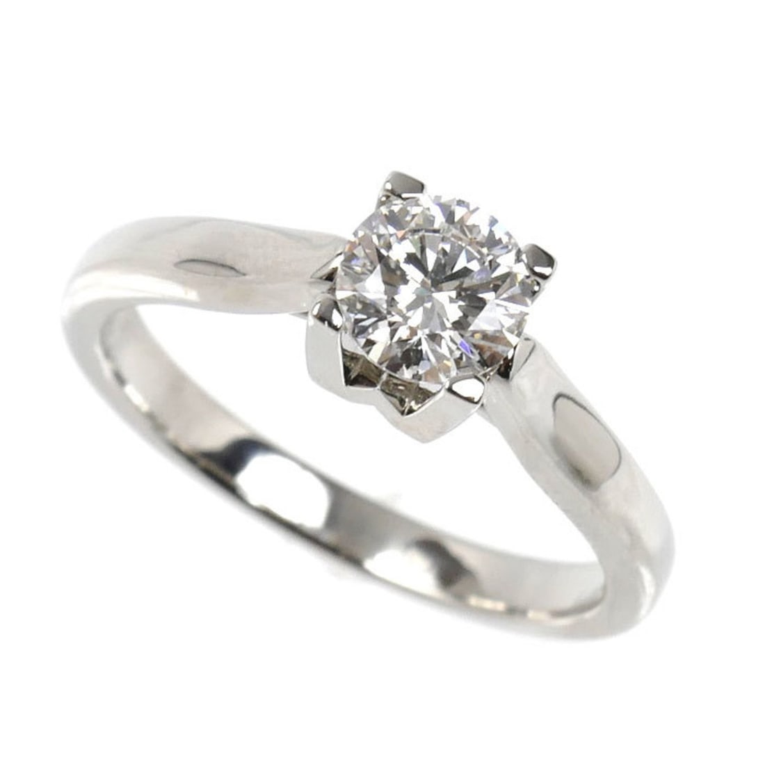 HARRY WINSTON Pt950 Platinum Ring with 0.50ct Diamond, 4.4g, Women's (1 of 18)