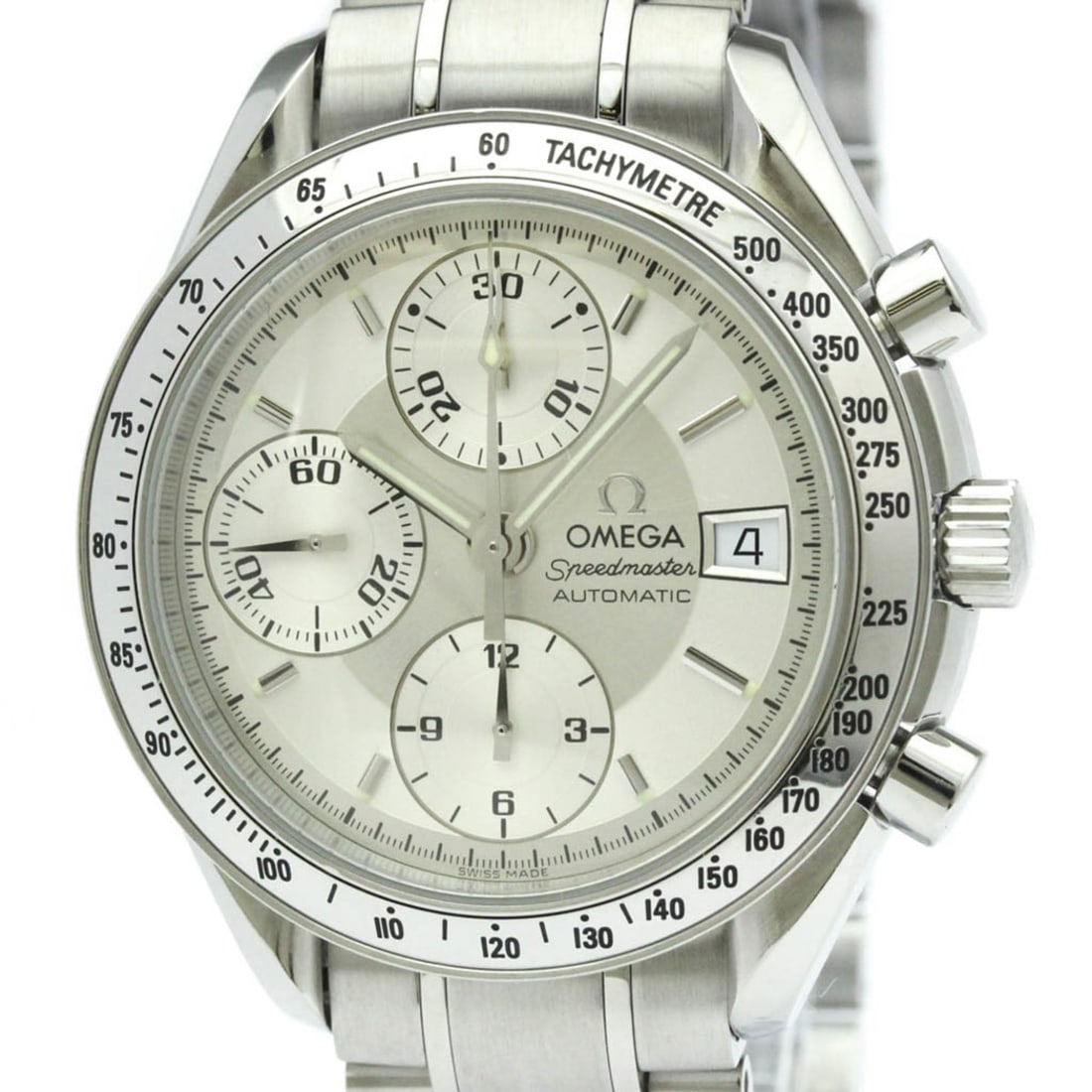 OMEGA Speedmaster Date Steel Automatic Mens Watch 3513.30 Polished (1 of 13)
