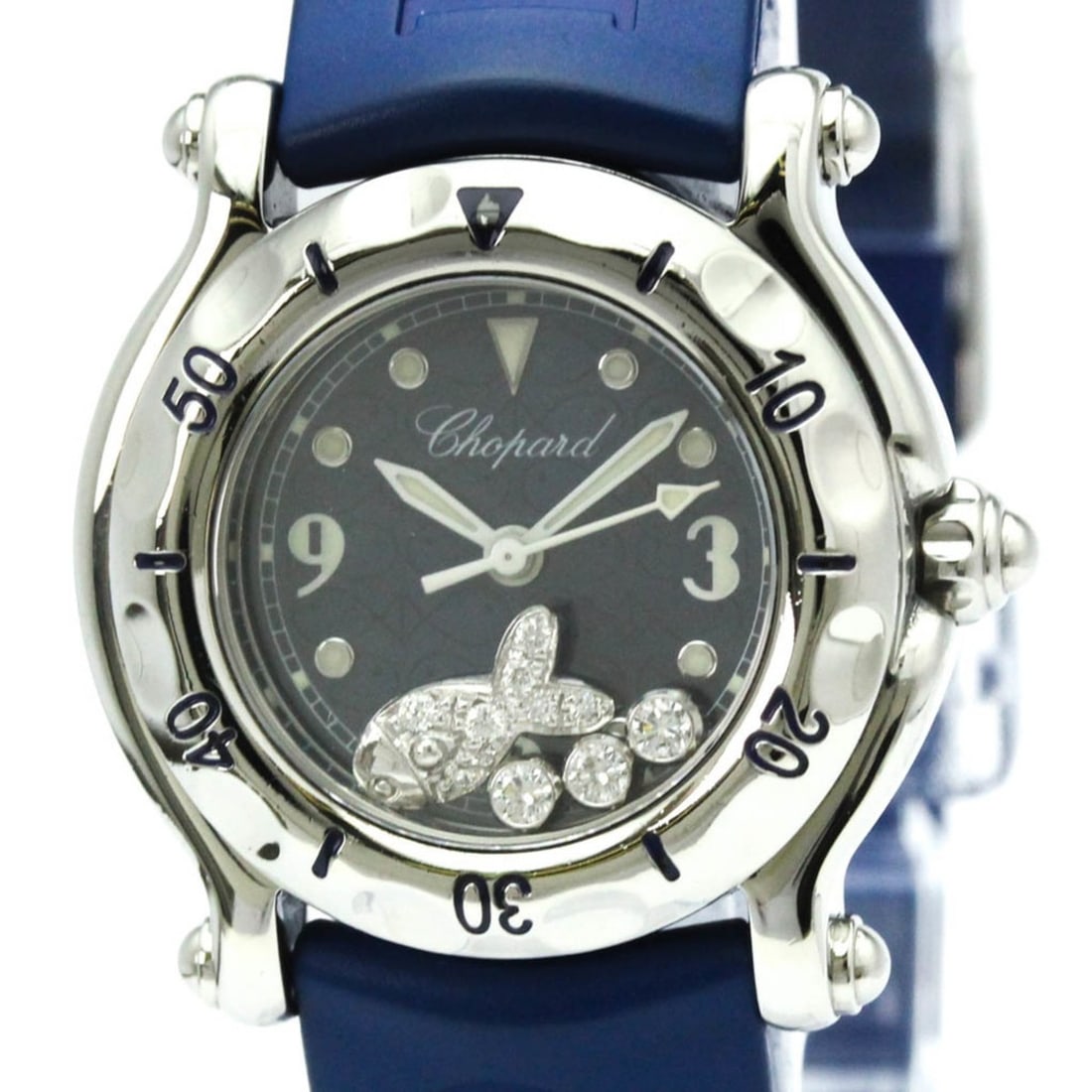 CHOPARD Happy Sport Diamond Steel Watch 27/8923 Polished (1 of 17)