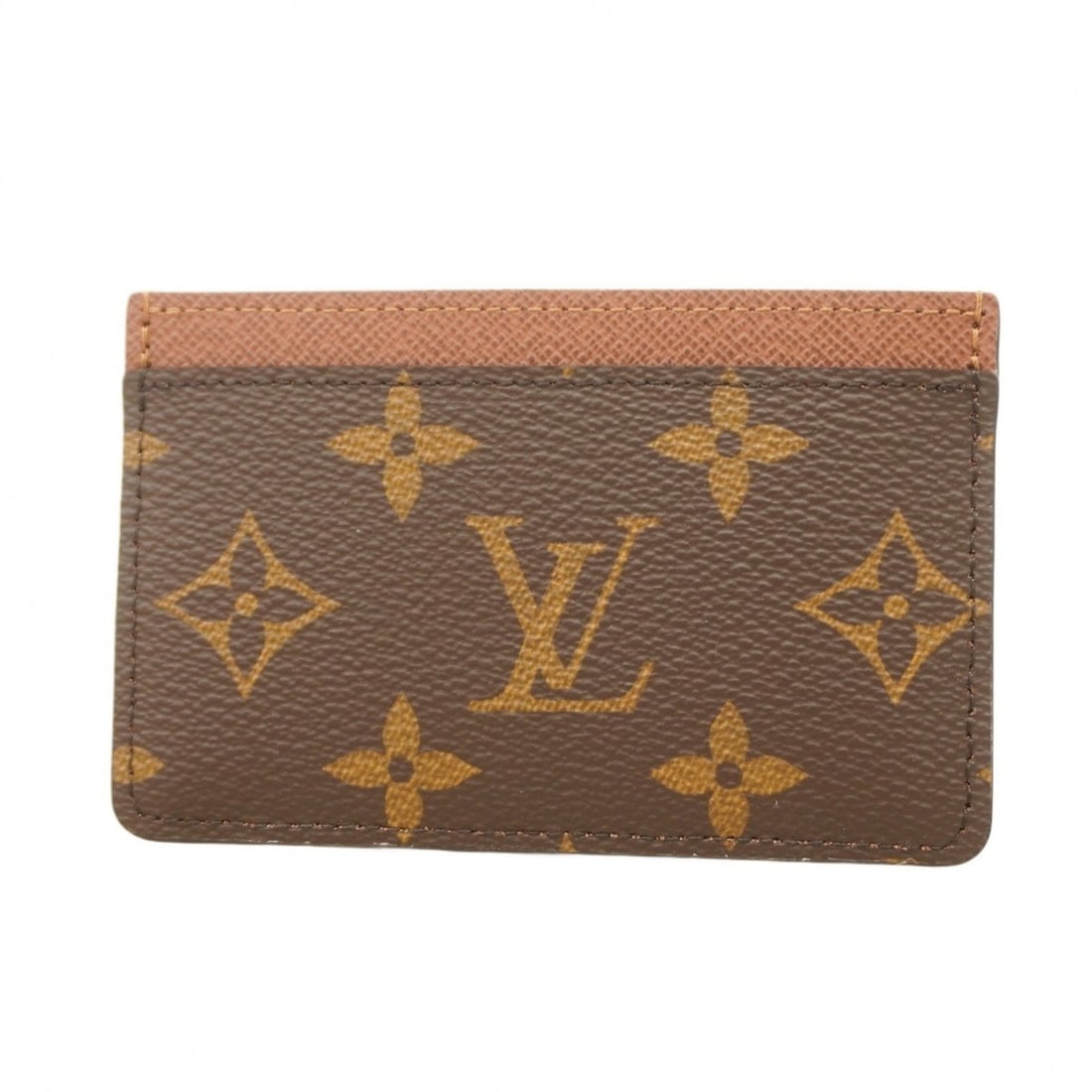Louis Vuitton Monogram Porte Carte Sample Card Case M61733 Brown for Men and Women (1 of 11)