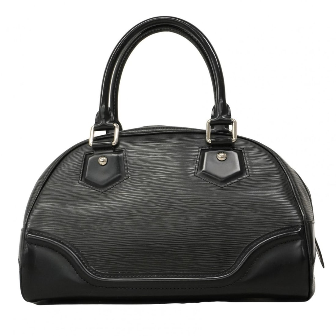 Louis Vuitton Epi Bowling Montaigne PM Handbag M59322 Noir Women's (1 of 19)