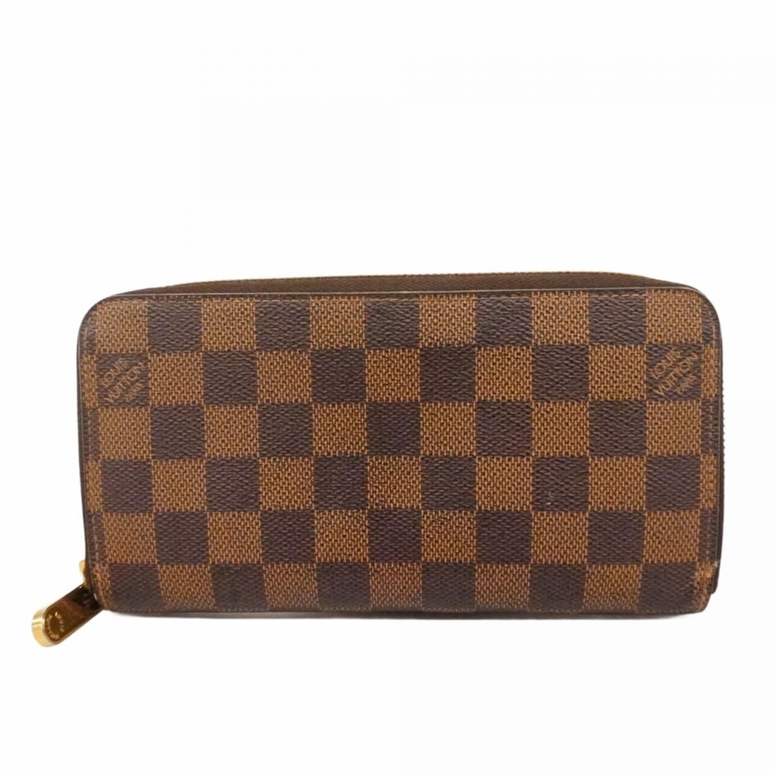 Louis Vuitton Damier Zippy Wallet N60015 Ebene Long for Men and Women (1 of 17)