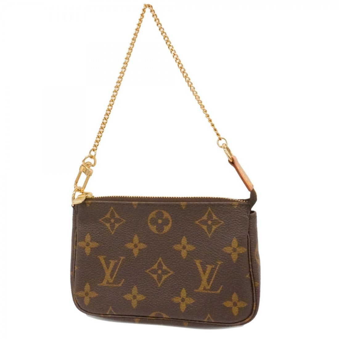 Louis Vuitton Monogram Mini Pochette Accessoires M58009 Brown Women's Bag/Pouch (1 of 10)