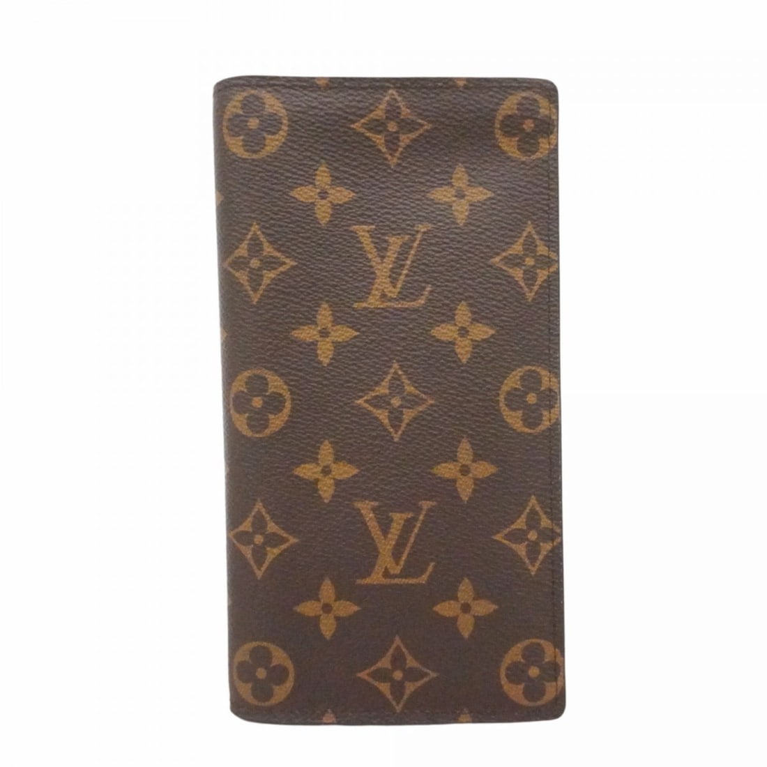Louis Vuitton Monogram Portefeuille Brazza Long Wallet M66540 Brown Men's (1 of 11)