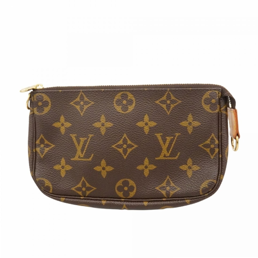 Louis Vuitton Monogram Mini Pochette Accessoires M58009 Brown Women's Bag/Pouch (1 of 13)