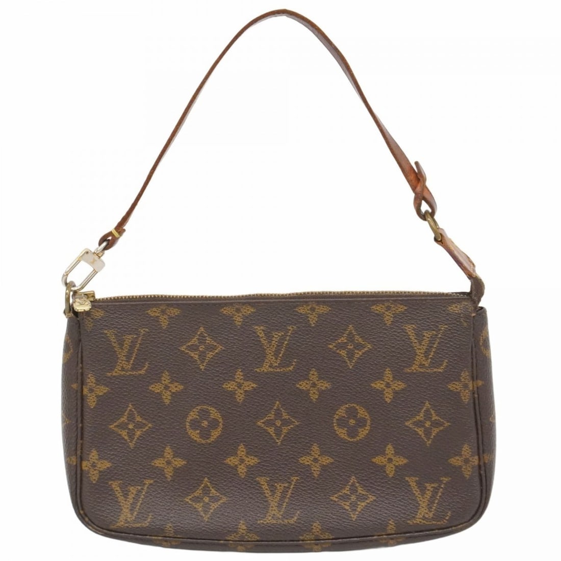 Louis Vuitton Monogram Pochette Accessoires M51980 Brown Women's Bag/Pouch (1 of 17)