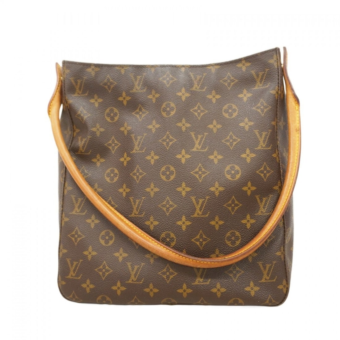 Louis Vuitton Monogram Looping GM Shoulder Bag M51145 Brown Women's (1 of 19)