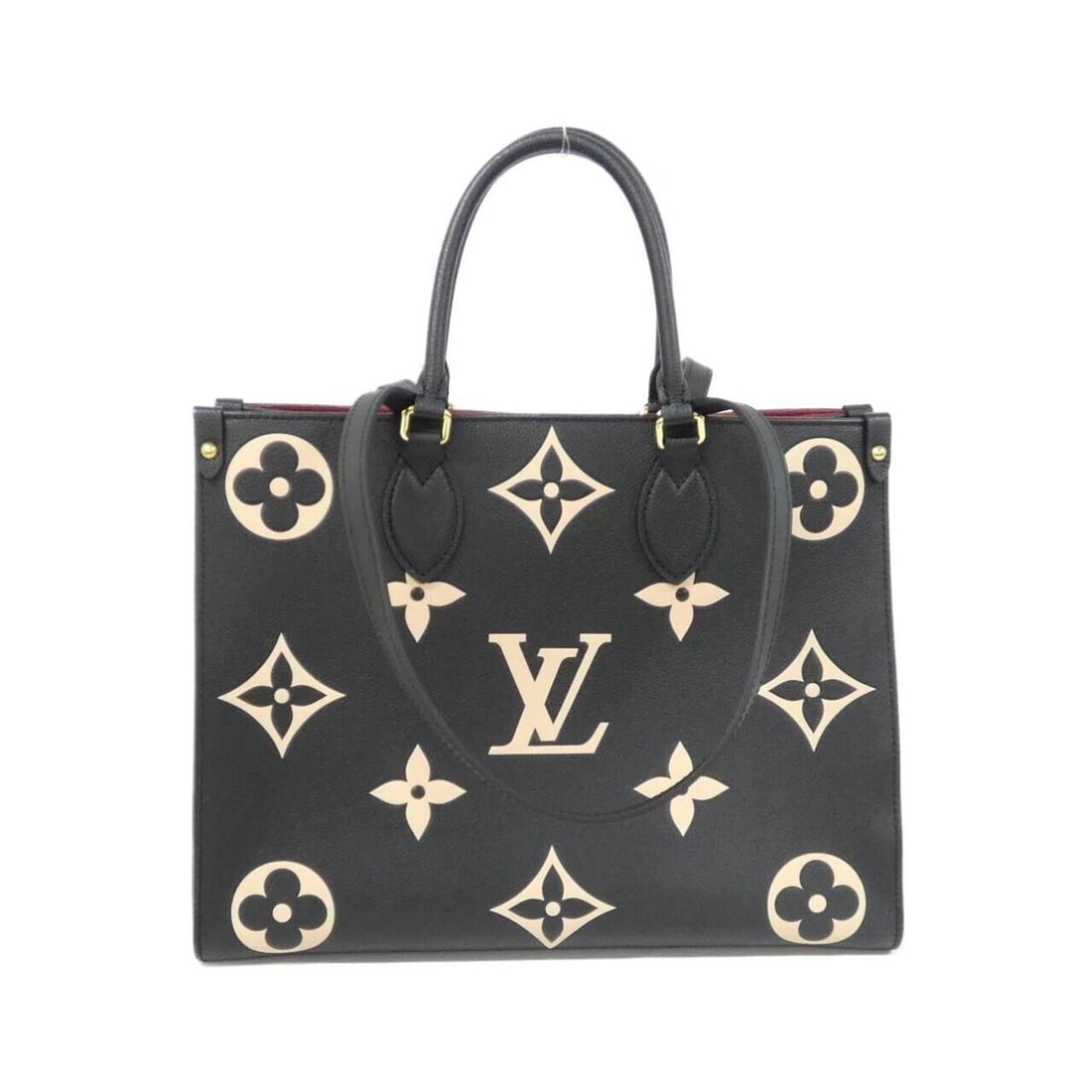 Louis Vuitton Two-Tone Monogram Empreinte On-the-Go MM M45495 Handbag (1 of 13)