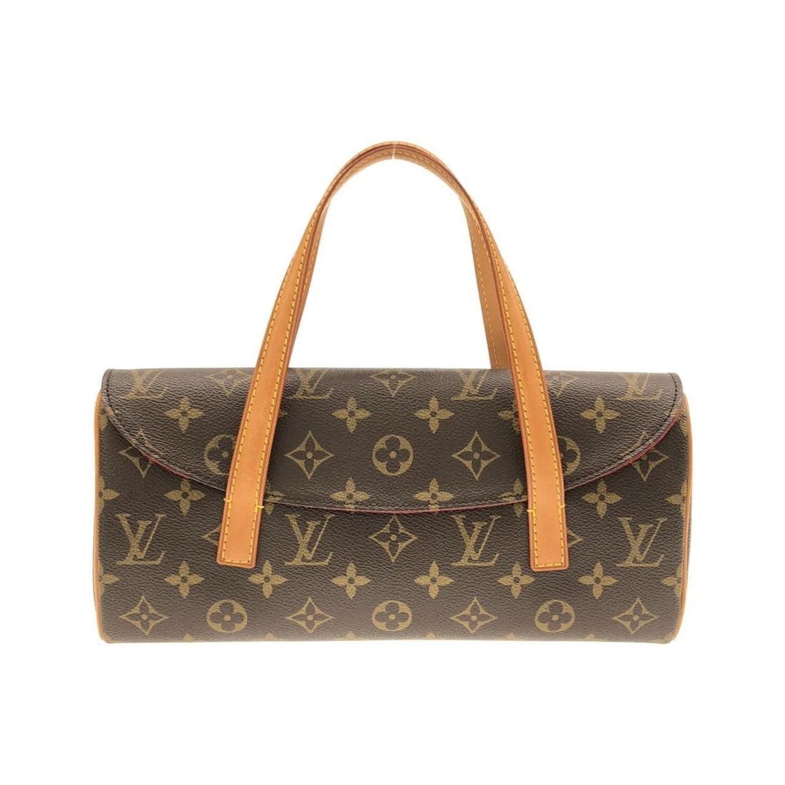 Louis Vuitton Monogram Sonatine M51902 Handbag: --- Catalog ---Category: SizeSize (HxWxD): 13cm x 28cm x 5.5cm / 5.11'' x 11.02'' x 2.16''Category: DesignType: HandbagColor: MarronGender: Women,MenMaterial: Coated canvas Hardware Color: