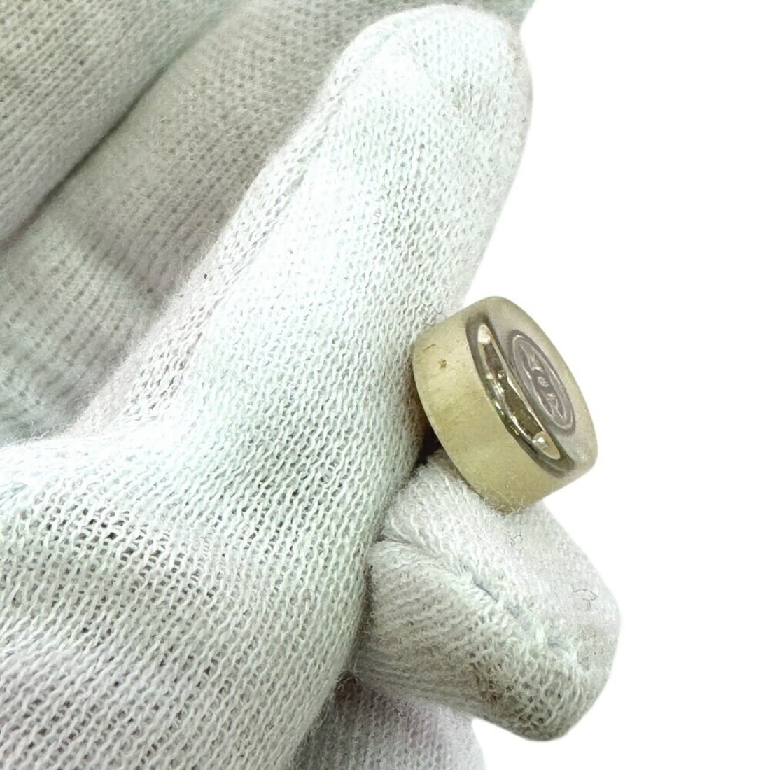 CHANEL Coco Mark Earrings in White - 7