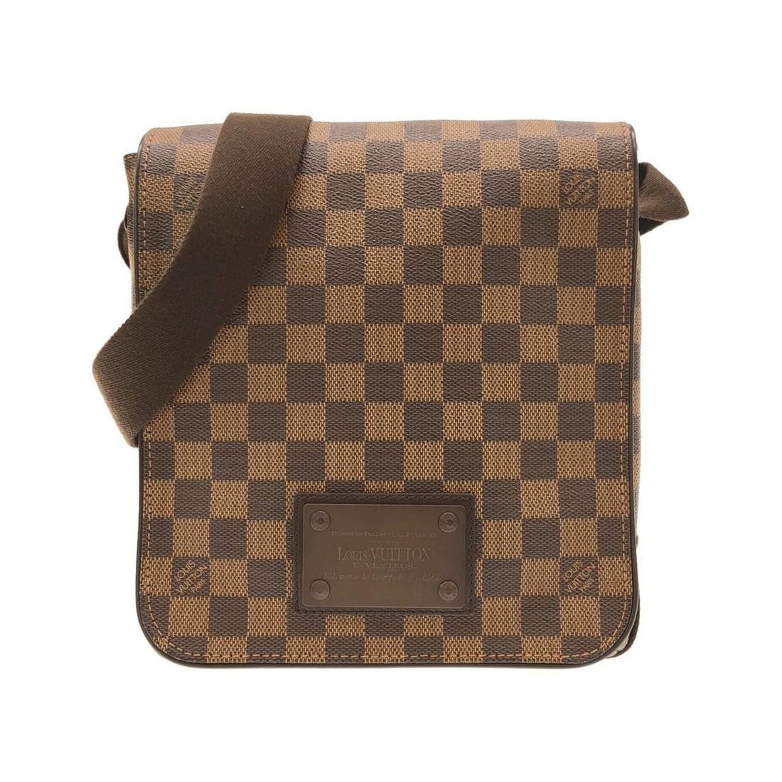 Louis Vuitton Damier Brooklyn PM N51210 Shoulder Bag: --- Catalog ---Category: SizeSize (HxWxD): 22cm x 23.5cm x 7cm / 8.66'' x 9.25'' x 2.75''Category: DesignType: Shoulder bagColor: EbeneGender: WomenMaterial: Coated canvas Category: GeneralMPN: