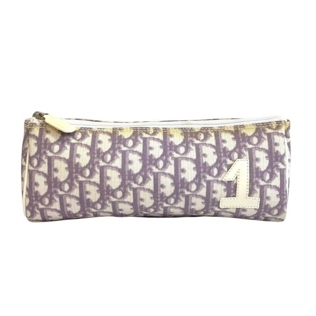 Christian Dior Dior No.1 Trotter Pouch, Purple, Women's: --- Catalog ---Category: SizeSize (LxWxD): 13cm x 22cm x 6.5cm / 5.11'' x 8.66'' x 2.55''Category: DesignType: Pen caseColor: PurpleMaterial: PVC, TrotterCategory: GeneralBrand: Christian Dior---