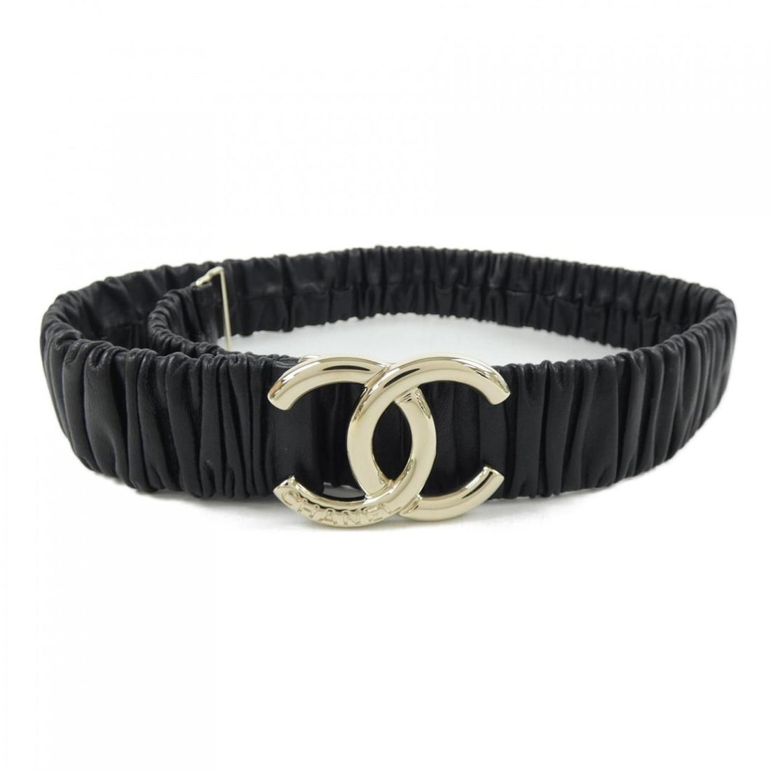 CHANEL AAA809 Belt: --- Catalog ---Category: SizeLength: 76cm / 29.92''Category: DesignType: Standard beltColor: BlackGender: WomenCategory: GeneralMPN: AAA809Brand: Chanel--- Item List ---Section: ConditionRanking: