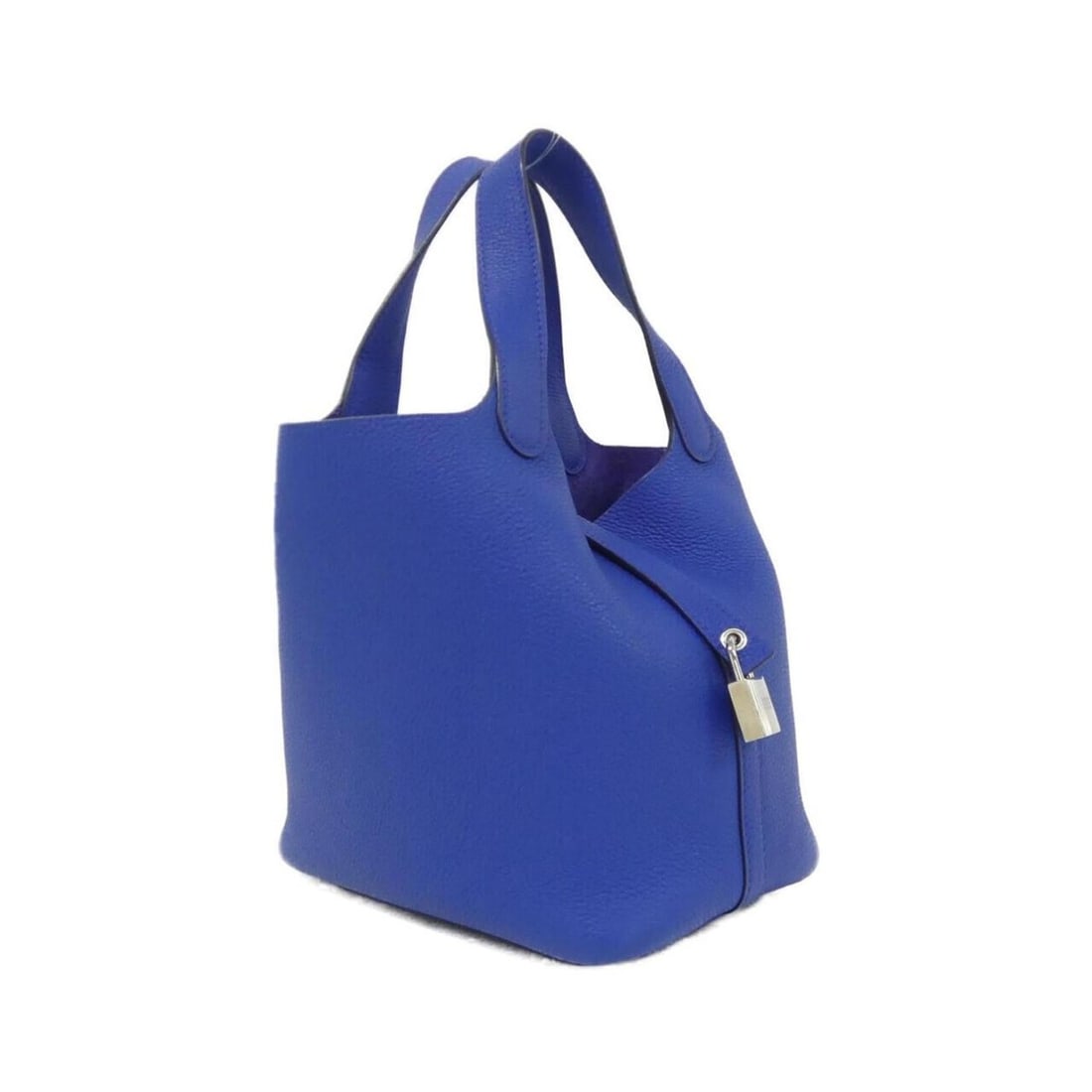 Hermes Hermès Picotin Lock PM 073597CK Handbag: --- Catalog ---Category: SizeSize (HxWxD): 19cm x 18cm x 13cm / 7.48'' x 7.08'' x 5.11''Category: DesignType: HandbagColor: Blue royalGender: Men,WomenHardware Color: SilverCategory: GeneralMPN: