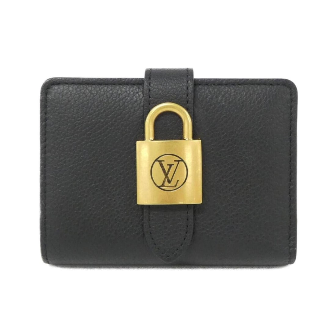 Louis Vuitton Portefeuille Lowkey Compact M12408 Wallet: --- Catalog ---Category: SizeSize (HxWxD): 8cm x 10cm x 3cm / 3.14'' x 3.93'' x 1.18''Category: DesignType: Wallet (bi-fold)Color: BlackGender: WomenMaterial: Leather Leather/Fur Type: Calf leatherCat