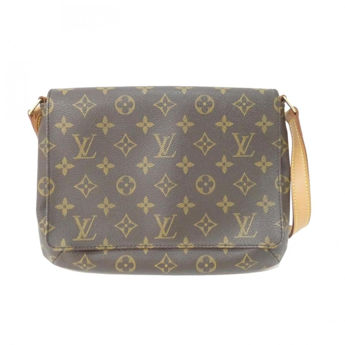 Louis Vuitton Monogram Musette Tango Shoulder Bag M51257: --- Catalog ---Category: SizeSize (HxWxD): 19cm x 24cm x 5cm / 7.48'' x 9.44'' x 1.96''Category: DesignType: Shoulder bagColor: BrownGender: WomenMaterial: Coated canvas Category: GeneralMPN: