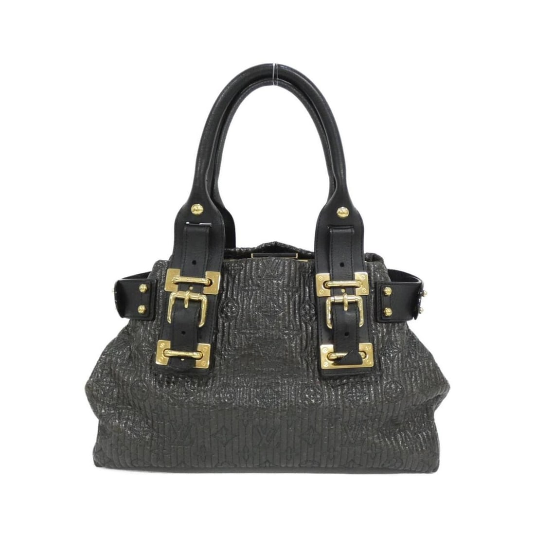 Louis Vuitton Monogram Motard Biker 2007AW M95595 Shoulder Bag: --- Catalog ---Category: SizeSize (HxWxD): 25cm x 36cm x 14cm / 9.84'' x 14.17'' x 5.51''Category: DesignType: Shoulder bagColor: BlackGender: WomenMaterial: Leather Leather/Fur Type: