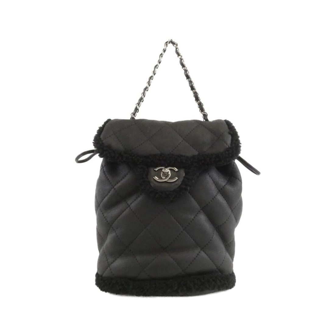 Chanel 57744 Backpack: --- Catalog ---Category: SizeSize (HxWxD): 25cm x 22cm x 12cm / 9.84'' x 8.66'' x 4.72''Category: DesignType: BackpackColor: BlackGender: WomenCategory: GeneralMPN: 57744Brand: Chanel--- Item List
