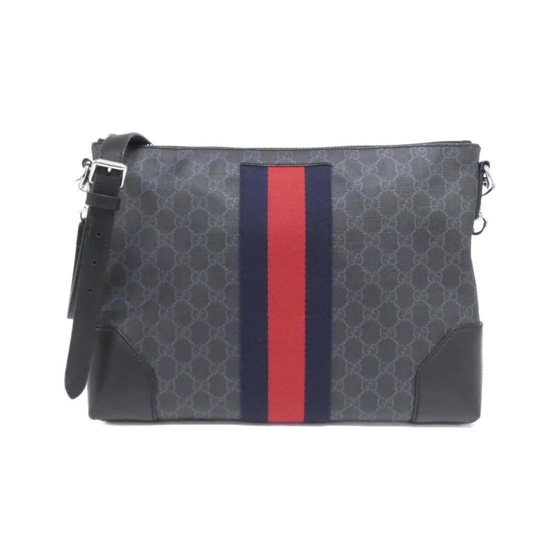 Gucci 474139 K5ICN Shoulder Bag: --- Catalog ---Category: SizeSize (HxWxD): 25cm x 35cm x 4cm / 9.84'' x 13.77'' x 1.57''Category: DesignType: Shoulder bagColor: Black, GrayGender: WomenMaterial: GG Supreme , Canvas Category: General