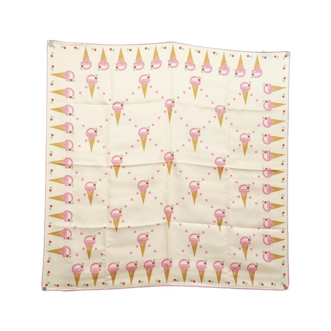 Gucci 732839 3G001 Scarf Muffler: --- Catalog ---Category: SizeSize (LxW): 90cm x 90cm / 35.43'' x 35.43''Category: DesignType: ScarfColor: BeigeGender: Women,MenMaterial: Silk Category: GeneralMPN: 732839 3G001Brand: Gucci--- Item