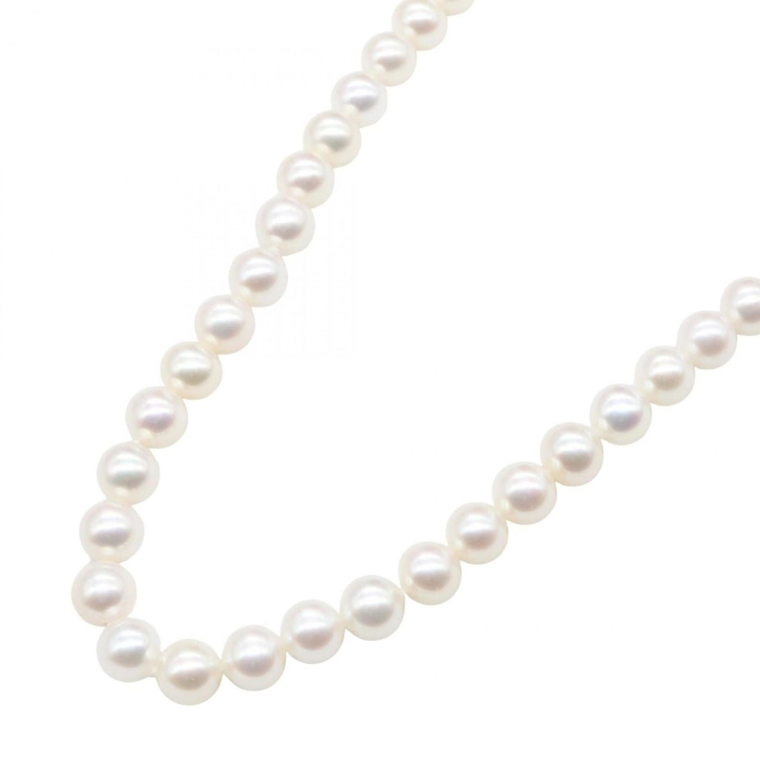 Tiffany & Co. Ziegfeld Collection Pearl Necklace, 925 Sterling Silver, Women's, Silver and White: --- Catalog ---Category: SizeNeck Circumference: 41 cm / 16.14''Category: DesignColor: SilverStone: PearlGender: WomenMaterial: Silver 925Necklace Type: NecklaceCategory: GeneralBrand: Tiffany--- Item
