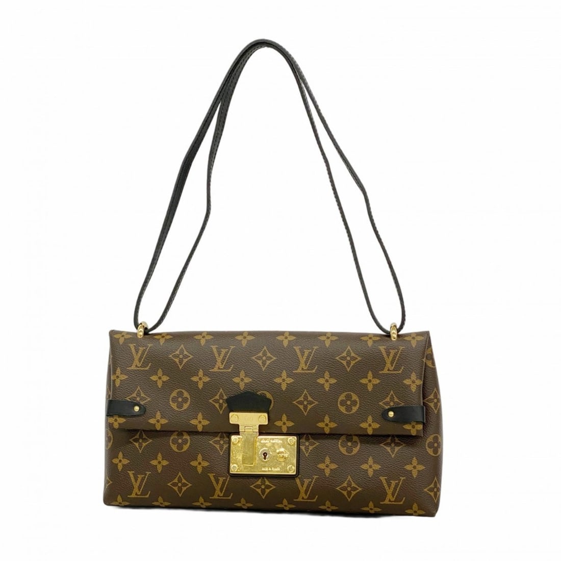 Louis Vuitton Monogram Sac Triangle PM Shoulder Bag M41693 Brown/Black Women's P2281757: --- Catalog ---Category: SizeSize (HxWxD): 16cm x 31cm x 10cm / 6.29'' x 12.2'' x 3.93''Category: DesignType: Shoulder bagColor: Black, BrownGender: WomenCategory: GeneralMPN: M41693Brand: Louis Vuitt
