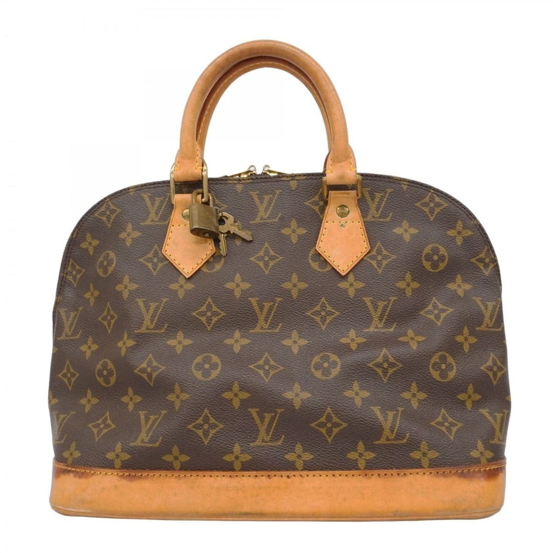 Louis Vuitton Monogram Alma Handbag M51130 Brown Women's (1 of 18)