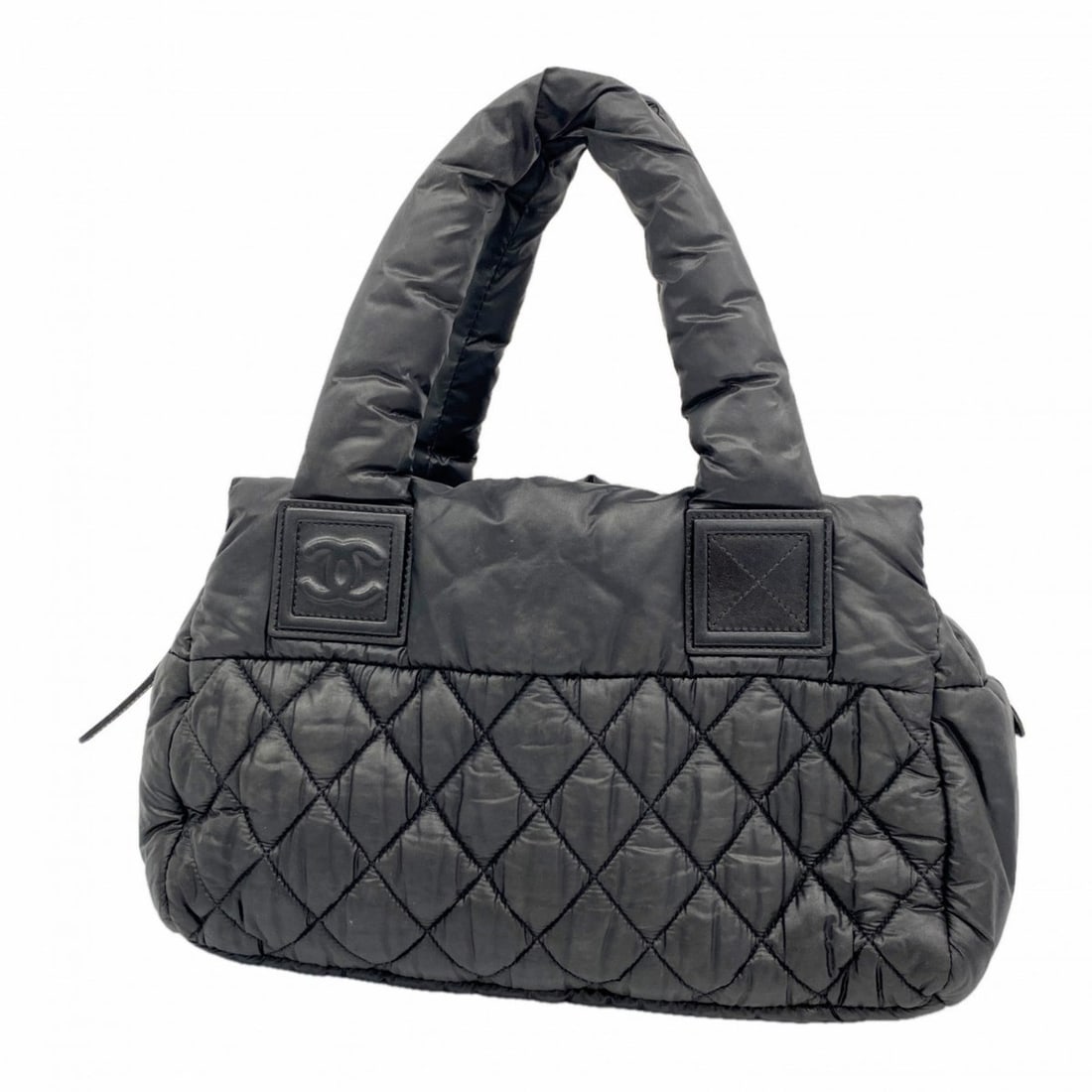 Chanel Coco Cocoon Nylon Handbag, Black, Women's (1 of 13)