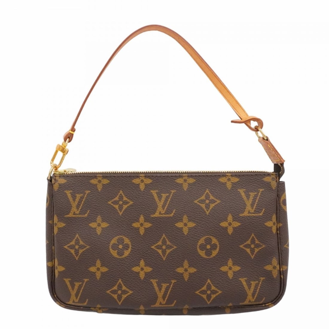 Louis Vuitton Monogram Pochette Accessoires M51980 Brown Women's Bag/Pouch (1 of 11)