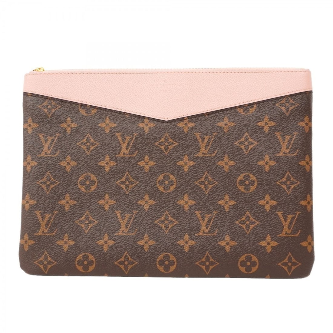 Louis Vuitton Monogram Clutch Bag, Daily Bag/Pouch M62942, Rose Poodle, Women's: --- Catalog ---Category: SizeSize (HxWxD): 21cm x 29cm x 1cm / 8.26'' x 11.41'' x 0.39''Category: DesignType: Clutch bagColor: Rose PoudreStyle: EverydayGender: WomenCategory: GeneralMPN: M62942Brand: