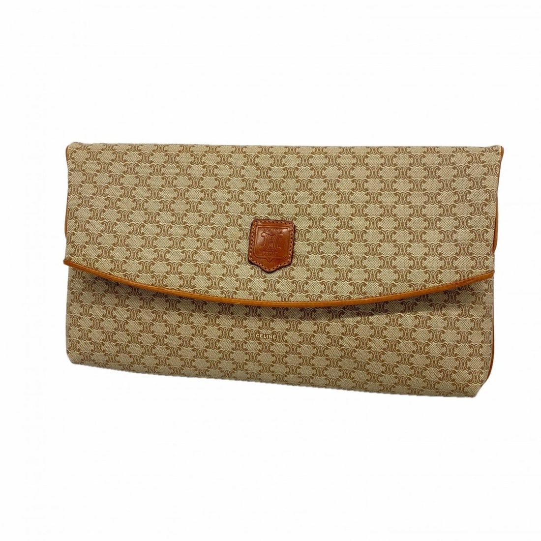 Celine Clutch Bag Macadam Beige Light Brown Men's Women's: --- Catalog ---Category: SizeSize (HxWxD): 19cm x 33cm x 4.5cm / 7.48'' x 12.99'' x 1.77''Category: DesignType: Clutch bagColor: Beige, Light brownGender: Men,WomenMaterial: PVC Hardware Color: GoldCa