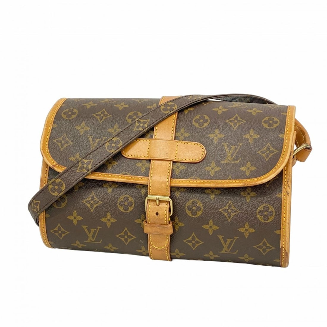 Louis Vuitton Monogram Marne Shoulder Bag M51369 Brown Women's (1 of 12)