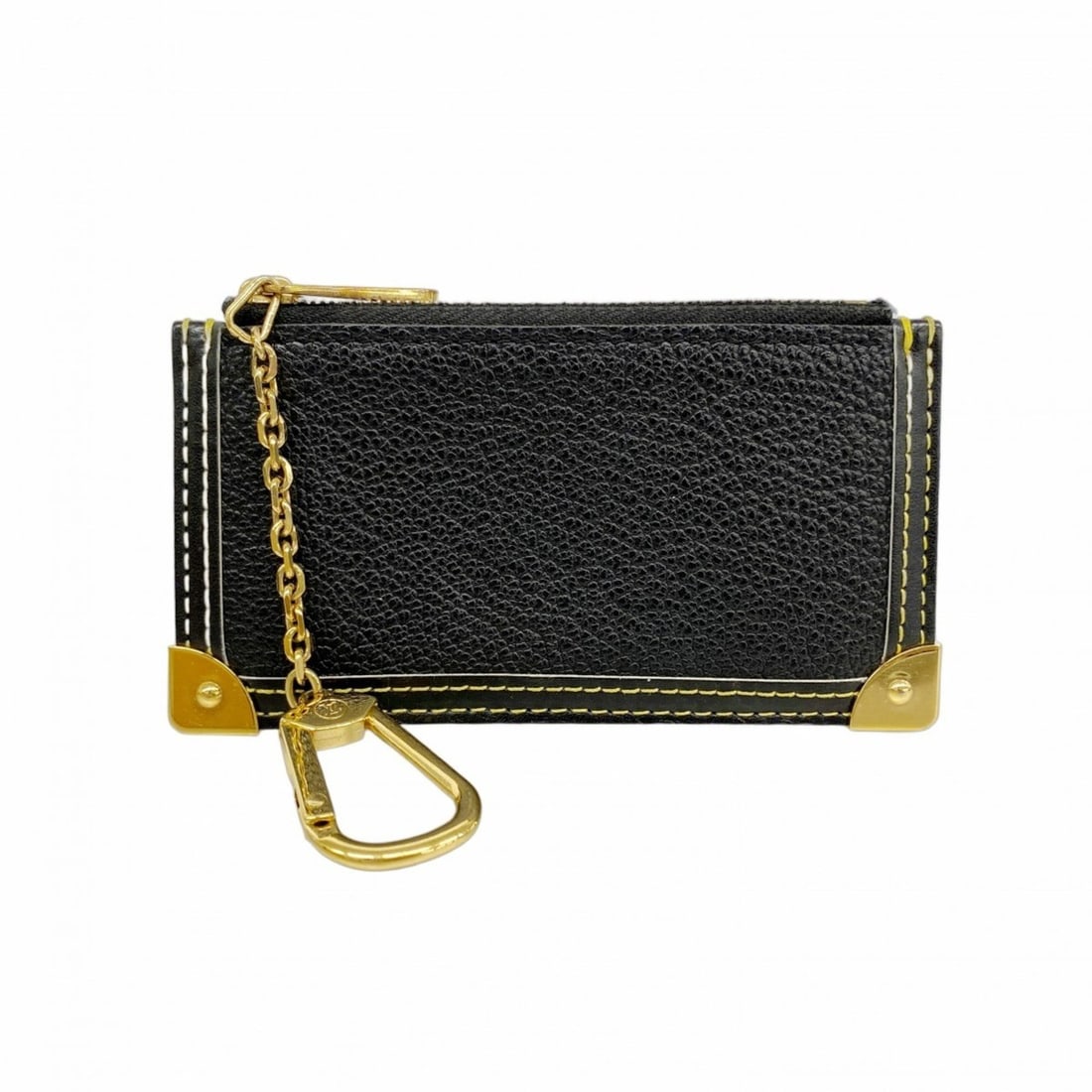 Louis Vuitton Wallet/Coin Case Suhali Pochette Cle M91824 Noir Men's/Women's (1 of 14)