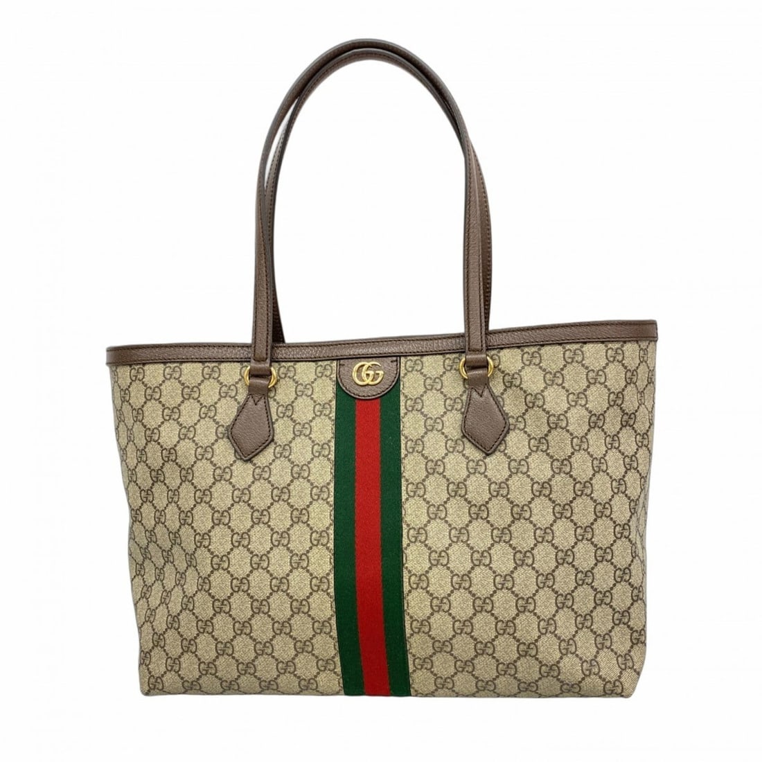 Gucci Ophidia Tote Bag 631685 Leather Brown Women's (1 of 10)