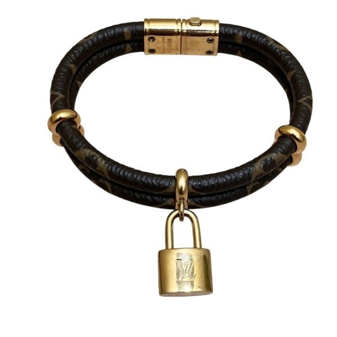 Louis Vuitton Keep It Twice Bracelet M6640F Women's (1 of 9)