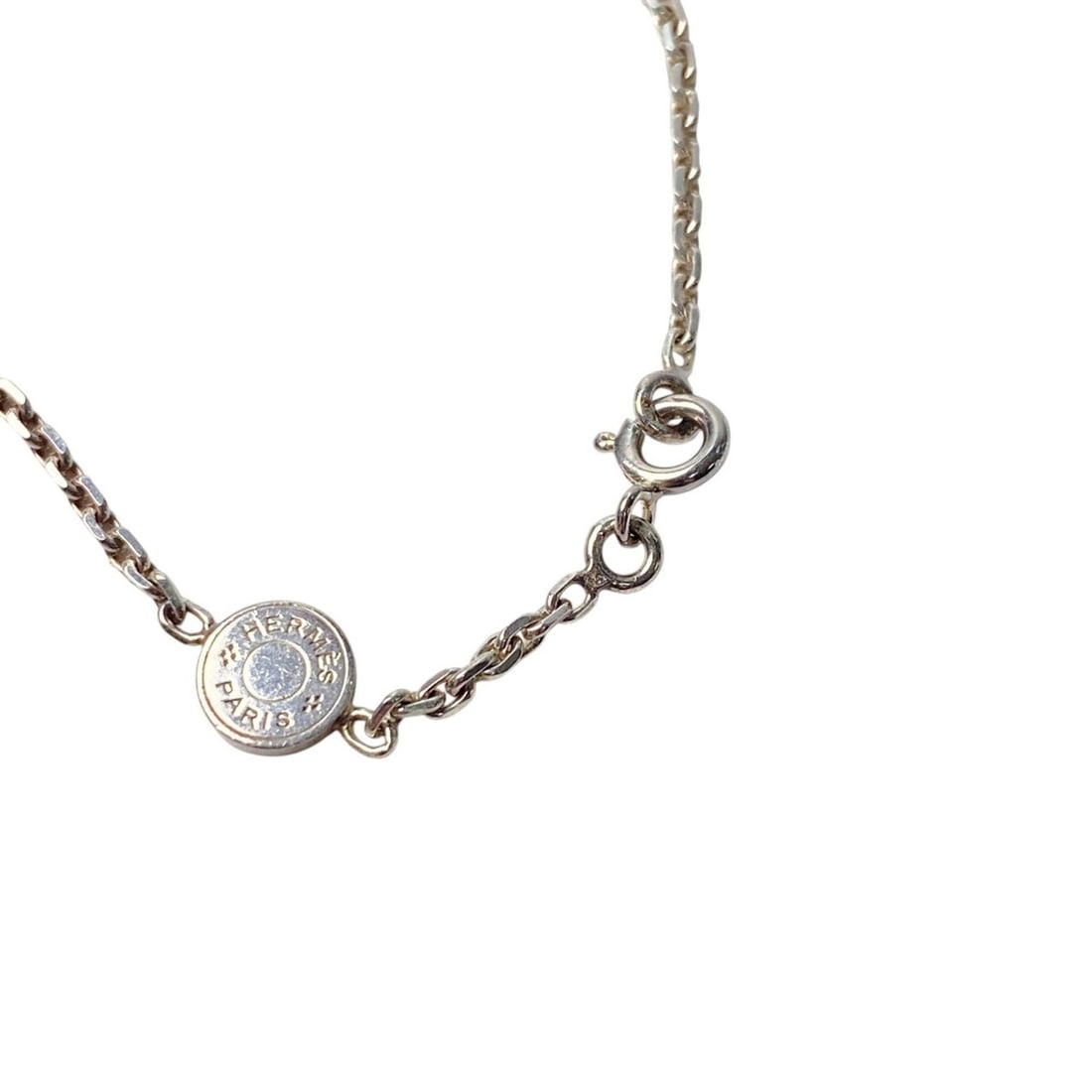 Hermes HERMES Women's Mini Serie Necklace 925 Silver (1 of 10)