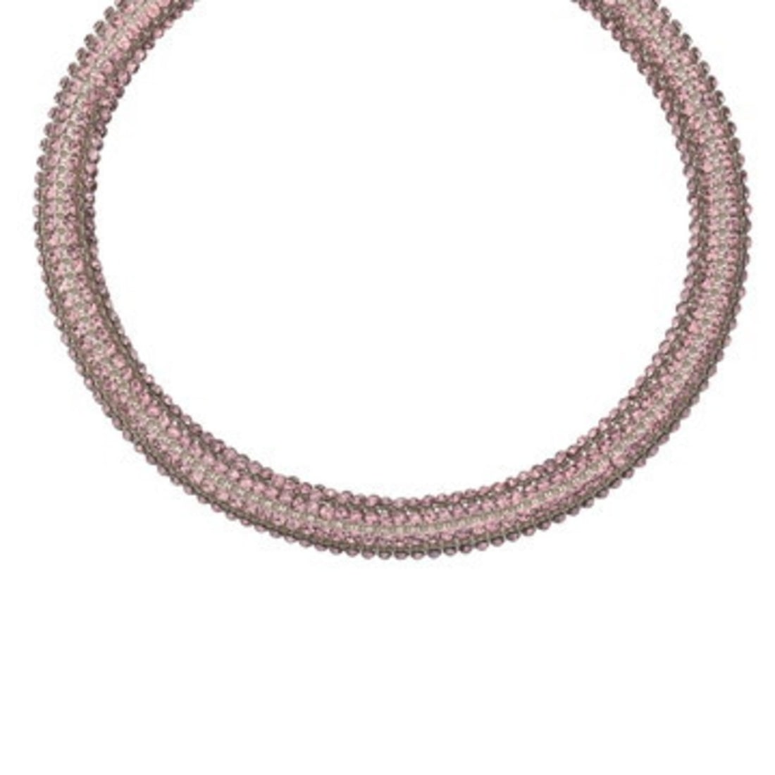 CHANEL Rhinestone Necklace 2017 Model Pink Women's Choker: --- Catalog ---Category: DesignColor: PinkStone: RhinestoneGender: WomenMaterial: RhinestoneNecklace Type: ChokerCategory: GeneralBrand: Chanel--- Item List ---Section: ConditionRanking: Rank A Used -