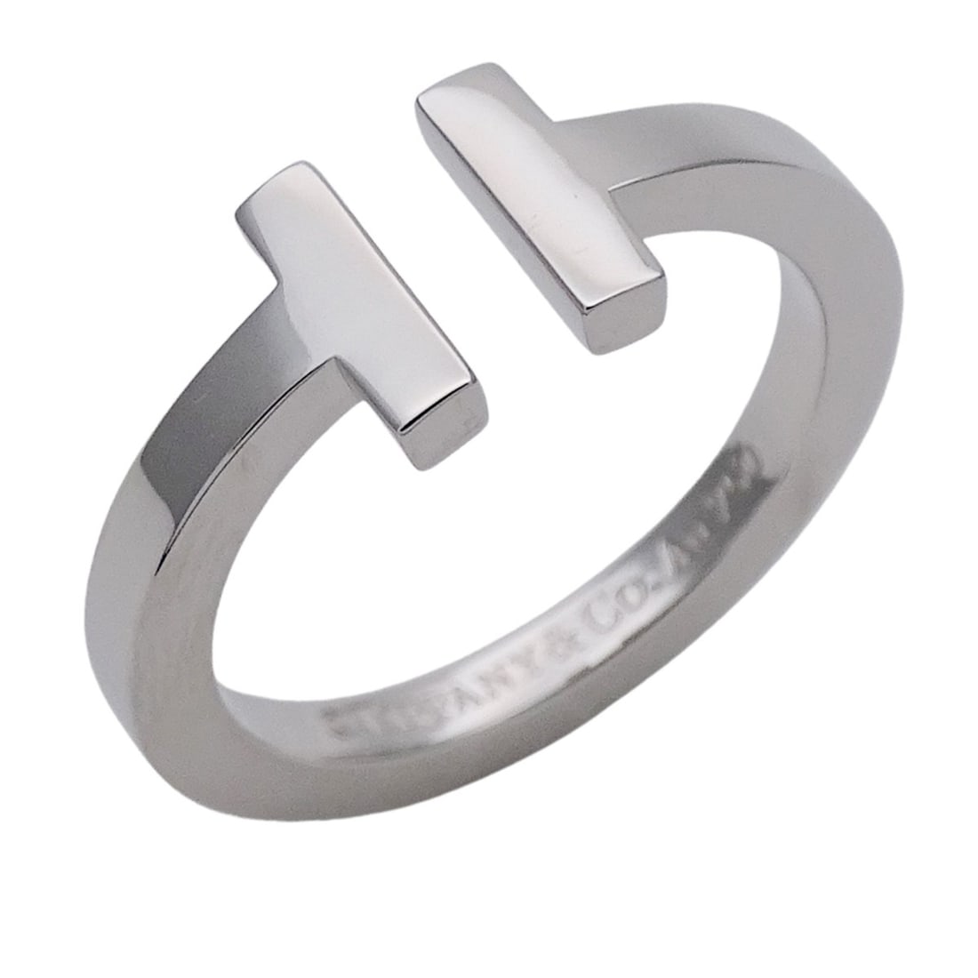 Tiffany TIFFANY & Co. Ring for Women and Men, Brand Ring, 750WG T-Square, White Gold, Approx. Size: --- Catalog ---Category: SizeJP Size: 16.5US Size: 8Category: DesignType: Band ringColor: White goldGender: Men,WomenMaterial: White gold (18K)Category: GeneralBrand: Tiffany--- Item List ---Section: