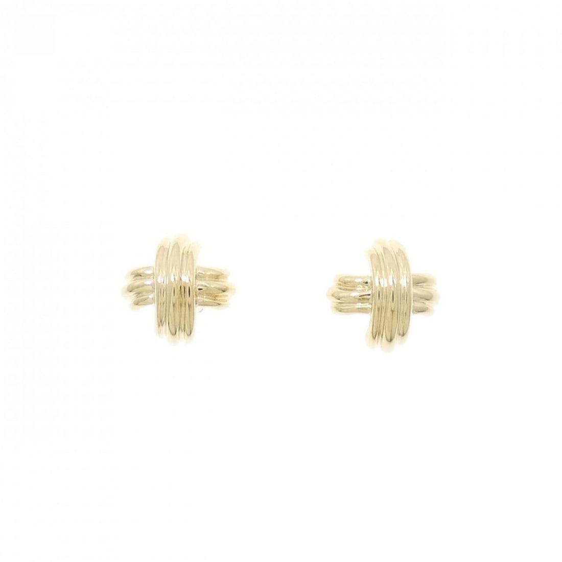 Tiffany Signature Mini Earrings: --- Catalog ---Category: SizeSize (HxWxD): 9.80mm x 9.80mm / 0.39'' x 0.39''Category: DesignType: Stud earringsColor: Yellow goldGender: WomenMaterial: Yellow gold (18K)Category: GeneralBrand: Tiffany