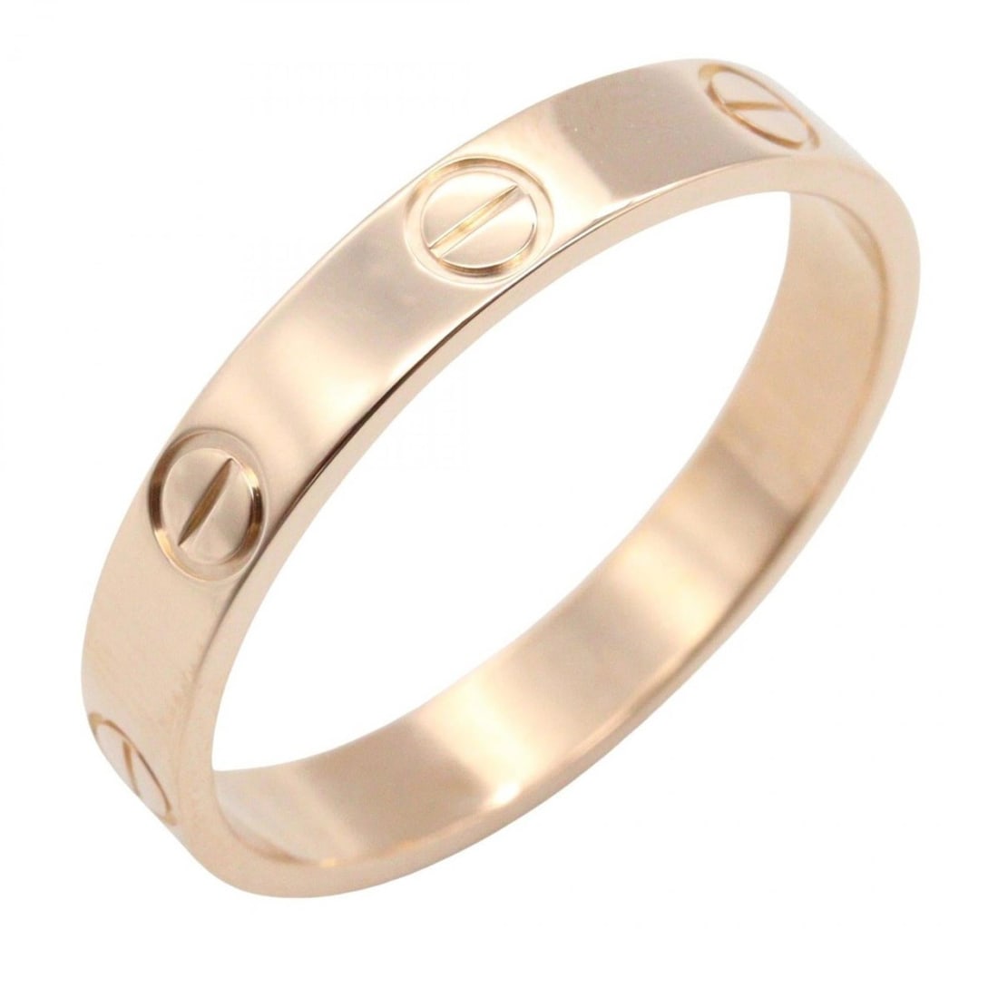 Cartier Mini Love Ring, 18K Pink Gold, for Men and Women, B4085200 (1 of 13)